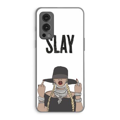 Slay All Day: OnePlus Nord 2 5G Transparant Hoesje