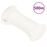 Boottouw 5 mm 500 m polypropyleen volwit