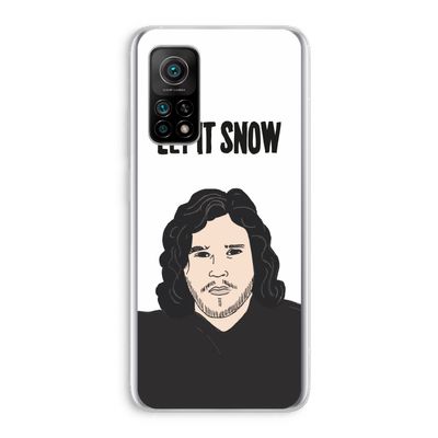 Let It Snow: Xiaomi Mi 10T 5G Transparant Hoesje