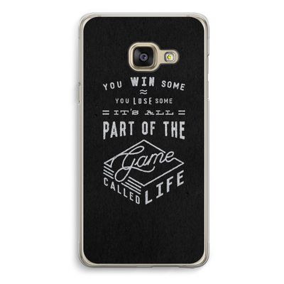 Life: Samsung A3 (2017) Transparant Hoesje