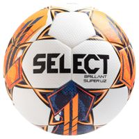 Select Voetbal Brillant Super UZ V23 - Wit/Oranje/Blauw