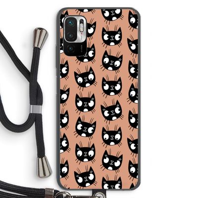 Kat: Xiaomi Redmi Note 10 5G Transparant Hoesje met koord