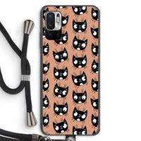 Kat: Xiaomi Redmi Note 10 5G Transparant Hoesje met koord