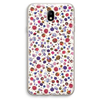 Planets Space: Samsung Galaxy J7 (2017) Transparant Hoesje
