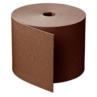 Pakket van 4x stuks kunststof grasranden / borderranden taupe bruin 10 m x 15 cm
