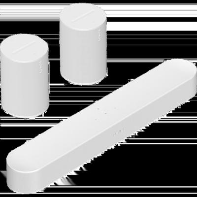 SONOS Sonos Surroundset met Beam (Gen2) + 2x Era 100 - Wit