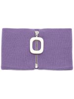 JW Anderson col à fermeture zippée - Violet