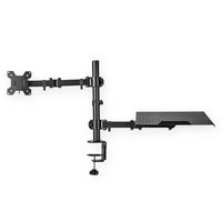 Nedis Monitorbeugel voor Bureaus | Notebook | 1 Scherm(en) | 15 - 32 " | 75x75 / 100x100 | Interactief - MMSISNB110BK
