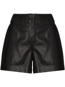 RTA short Maddy en cuir - Noir