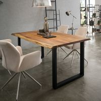 Artistiq Living Eettafel 'Karri' Met U-poot, Acaciahout, 240 x 110cm