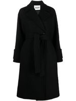 Claudie Pierlot double-breasted mid-lenght coat - Noir - thumbnail