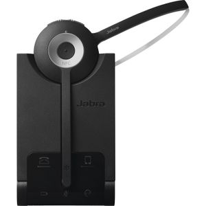 Jabra 925-15-508-201 hoofdtelefoon/headset Draadloos Neckband, oorhaak, Hoofdband Kantoor/callcenter Bluetooth Zwart