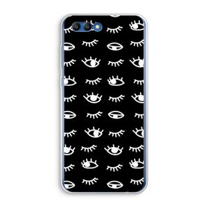Eye pattern #3: Honor 10 Transparant Hoesje
