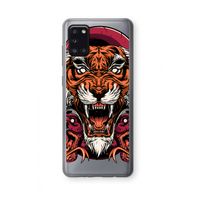 Tiger and Rattlesnakes: Samsung Galaxy A31 Transparant Hoesje