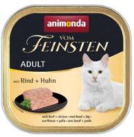 ANIMONDA Vom Feinsten Adult Beef with chicken - nat kattenvoer - 100g