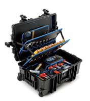 Gedore 117.19/P | JUMBO 6700 | B&W Gereedschapskoffer | Verrijdbaar | Monteur | 87-delig - 8087190