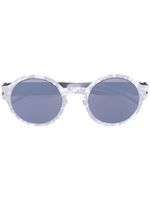 Mykita lunettes de soleil Mykita x Maison Margiela Transfer 003 - Métallisé