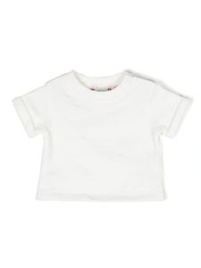 Bonpoint t-shirt en coton à cerises brodées - Blanc