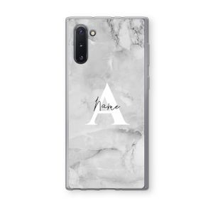 Ivory Marble: Samsung Galaxy Note 10 Transparant Hoesje