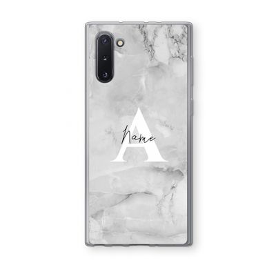 Ivory Marble: Samsung Galaxy Note 10 Transparant Hoesje