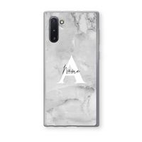 Ivory Marble: Samsung Galaxy Note 10 Transparant Hoesje