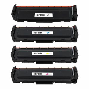 HP CF410/1/2/3X alternatief Toner cartridge magenta/Geel Cya