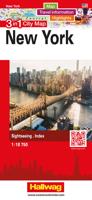 Stadsplattegrond New York 3 in 1 CityMap | Hallwag