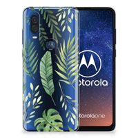 Motorola One Vision TPU Case Leaves