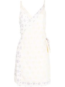 Cloe Cassandro robe courte Susie à design sans manches - Tons neutres