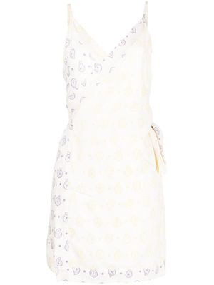 Cloe Cassandro robe courte Susie à design sans manches - Tons neutres