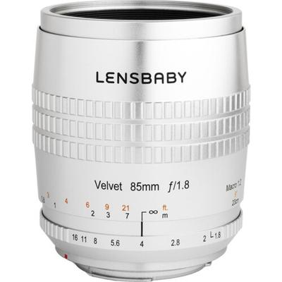 Lensbaby Velvet 85 Canon RF (Silver)