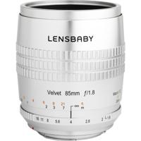 Lensbaby Velvet 85 Canon RF (Silver)