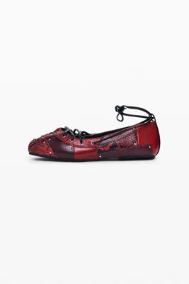 Ballerina met touwen - RED - 37