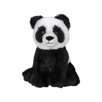 Pluche knuffel panda beer van 16 cm - thumbnail