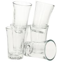 Shotglazen/borrelglaasjes - 12x st - 40 ml - glas - transparant - thumbnail