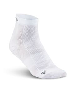 Craft Cool Mid Sock 2-Pack (Wit) 40-42