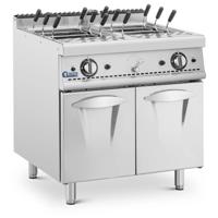 Gaspastakoker - 4 x 4 kW - Propaan / LPG / Aardgas - 80 x 73 cm - Pro 730 Serie - Royal Catering