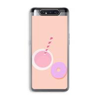 Donut: Samsung Galaxy A80 Transparant Hoesje