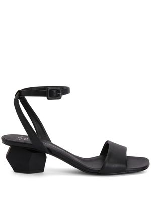 Giuseppe Zanotti sandales Rozalie Strap 45 mm - Noir