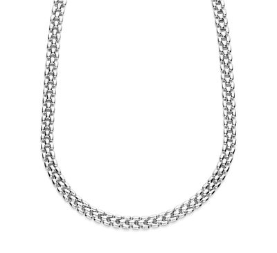 Ketting Rolex zilver 6,9 mm 43 cm