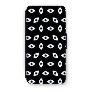 Eyes pattern: iPhone 8 Flip Hoesje