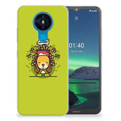 Nokia 1.4 Telefoonhoesje met Naam Doggy Biscuit Nokia 1.4 Telefoonhoesje met Naam Doggy Biscuit