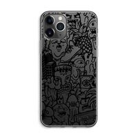 Vexx Black Mixtape: iPhone 11 Pro Max Transparant Hoesje