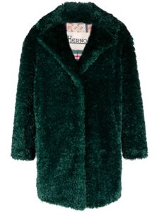 Herno faux-fur coat - Vert