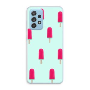 Waterijsje: Samsung Galaxy A73 Transparant Hoesje