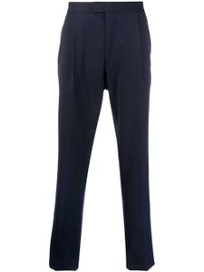 Caruso pantalon à coupe droite - Bleu