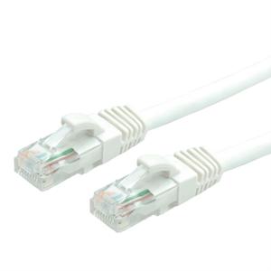 VALUE Cat6a 1.5m netwerkkabel Wit 1,5 m U/UTP (UTP)