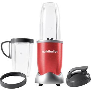 NutriBullet NB907R 0,9 l Keukenblender 900 W Rood, Zilver