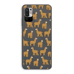 Alpacas: Xiaomi Redmi Note 10 5G Transparant Hoesje