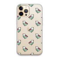 Vogeltjes: iPhone 13 Pro Max Transparant Hoesje